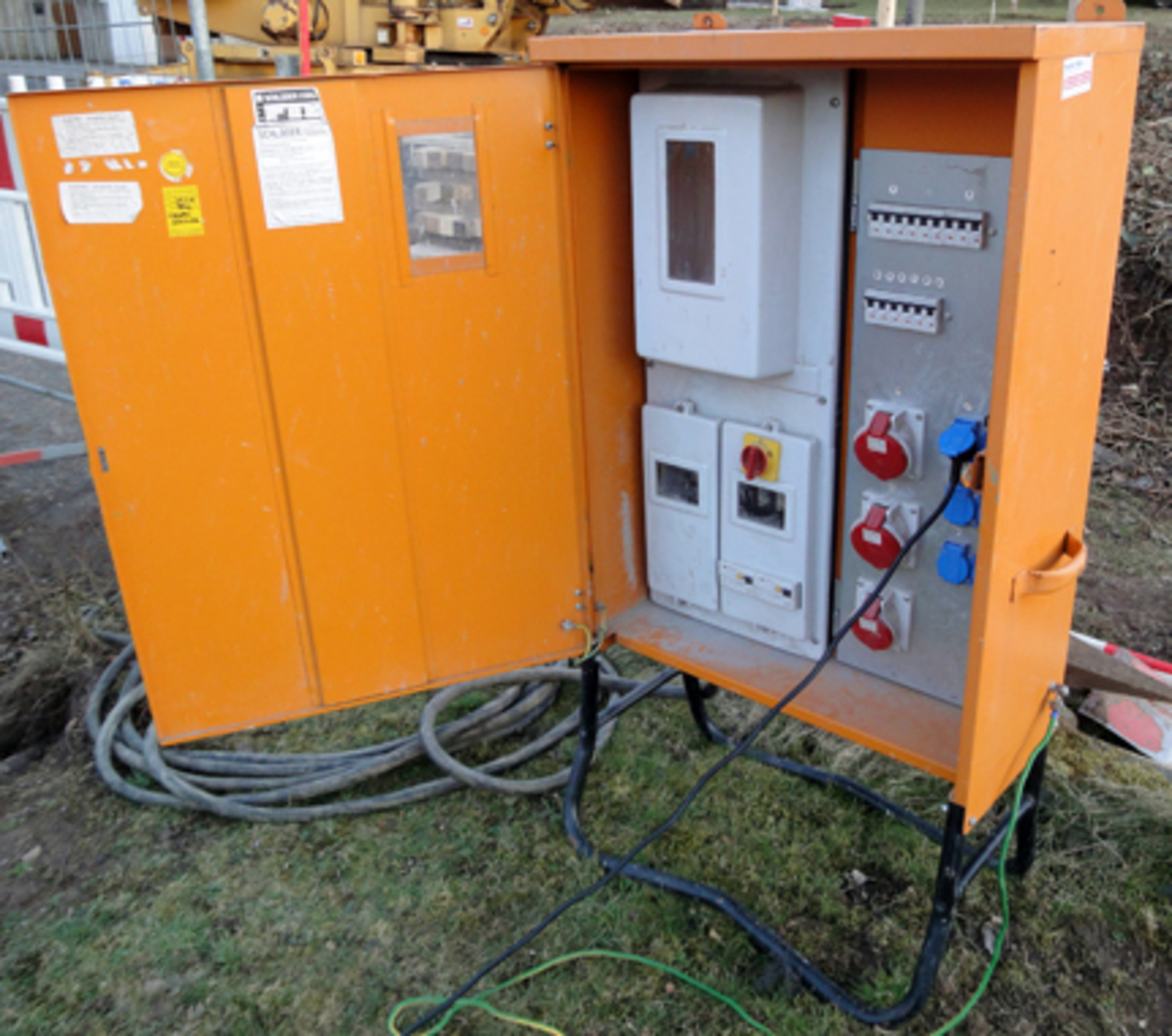 Baustrom bei Elektro Kempf in Wertheim